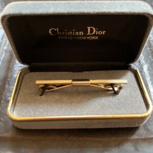 Vintage 1960s Christian Dior Tie Clip